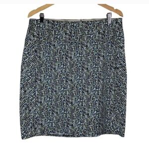 J. Jill Wearever Collection Pencil Skirt Smooth Fit Multicolor Women's L